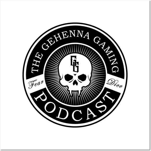 Gehenna Gaming Podcast Wall Art by highcouncil@gehennagaming.com